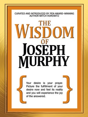 cover image of The Wisdom of Joseph Murphy